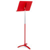 Notestativ Manhasset #48C-RED, Symphony Stand, Red Colored, Trinnløs