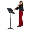 Notestativ Manhasset #50, Orchestral Stand, Black, Trinnløs