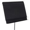 Notestativ Manhasset #50, Orchestral Stand, Black, Trinnløs