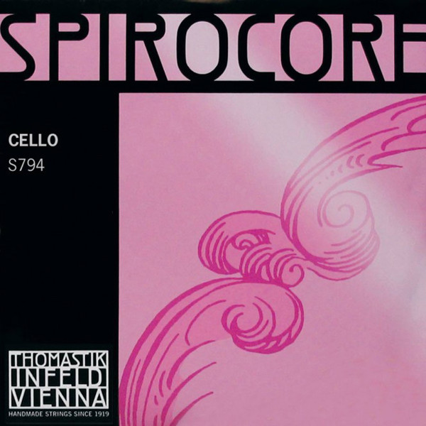 Cellostrenger Thomastik-Infeld Spirocore 3/4 Medium Spiral Core, Sett