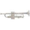 Trompet Bb Bach Stradivarius LR180S-43, Forsølvet