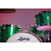 Slagverk Ludwig Continental LCO5044G, 24 Pro Beat Plus Shell Pack, Green Sparkle