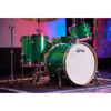 Slagverk Ludwig Continental LCO5044G, 24 Pro Beat Plus Shell Pack, Green Sparkle