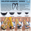 Bandolær Tuba Neotech Holster Harness Liten Tuba 14 inch (Bærevugge)