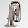 Tuba C Adams Custom Serie, 4/4, 4 valves+ 1 cylinder, Selected Model, Brass 0.70, Silver Plated