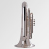 Tuba C Adams Custom Serie, 4/4, 4 valves+ 1 cylinder, Selected Model, Brass 0.70, Silver Plated