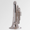 Tuba C Adams Custom Serie, 4/4, 4 valves+ 1 cylinder, Selected Model, Brass 0.70, Silver Plated