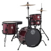 Slagverk Ludwig The Pocket Kit LC178X, Questlove, 16, Red Wine Sparkle