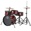 Slagverk Ludwig The Pocket Kit LC178X, Questlove, 16, Red Wine Sparkle