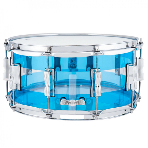 Skarptromme Ludwig Vistalite LS903VXXE9, 14x6,5, 50th Anniversary Blue/Clear Vistalite