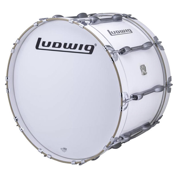 Marsjstortromme Ludwig Ultimate Bass LUMB20PW, 20x14, White