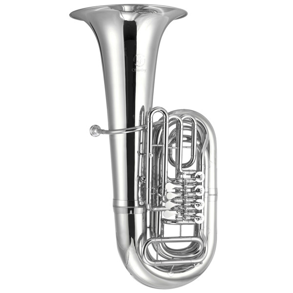 Tuba Bb JP 379BBS Sterling Rotor, Forsølvet