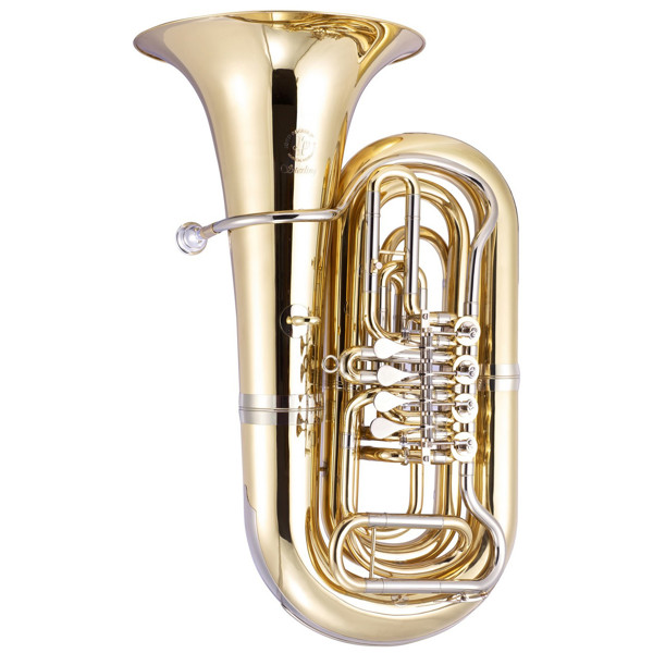 Tuba Bb JP 379B Sterling Rotor 3/4, Lakkert