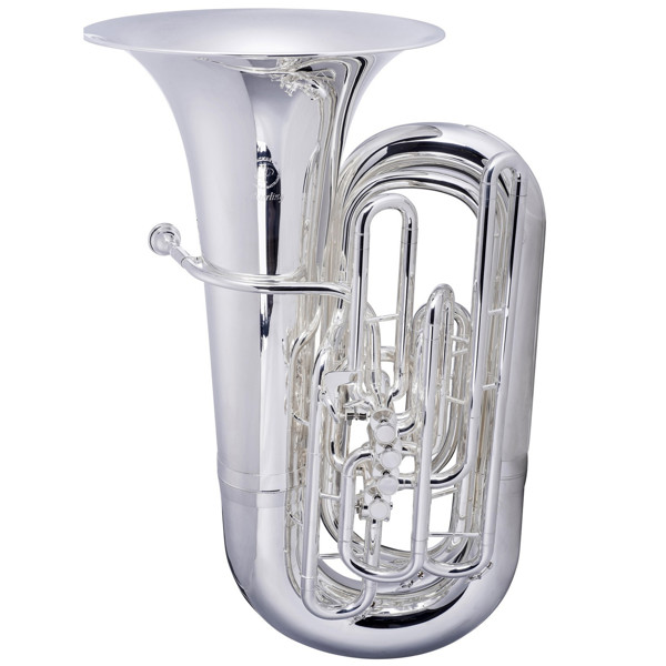 Tuba C JP 379CC Sterling Rotor, Forsølvet