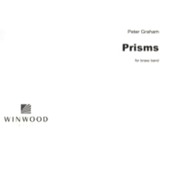 Prisms, Peter Graham. Brass Band Partitur