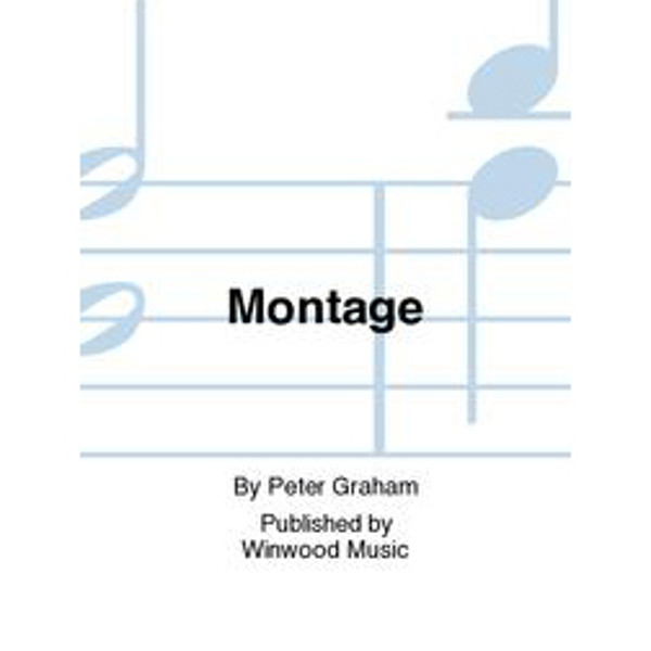 Symphoni for Wind Orchestra - Montage, Peter Graham. Wind Band. Stemmesett