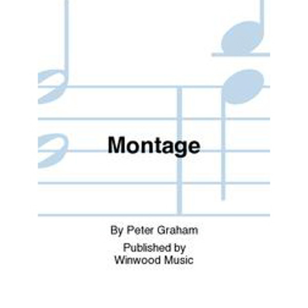 Symphoni for Wind Orchestra - Montage, Peter Graham. Wind Band. Stemmesett
