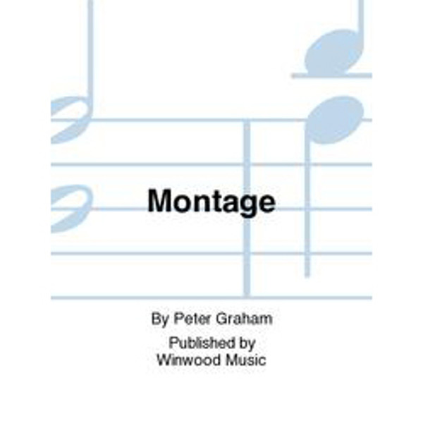 Symphoni for Wind Orchestra - Montage, Peter Graham. Wind Band. Partitur