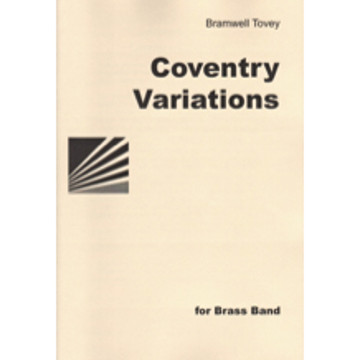 Coventry Variations, Bramwell Tovey. Brass Band Score