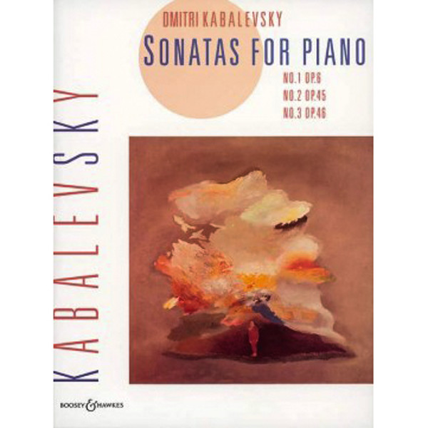 Sonatas for Piano No. 1-3 op. 6, 45, 46. Dmitry Kabalevsky