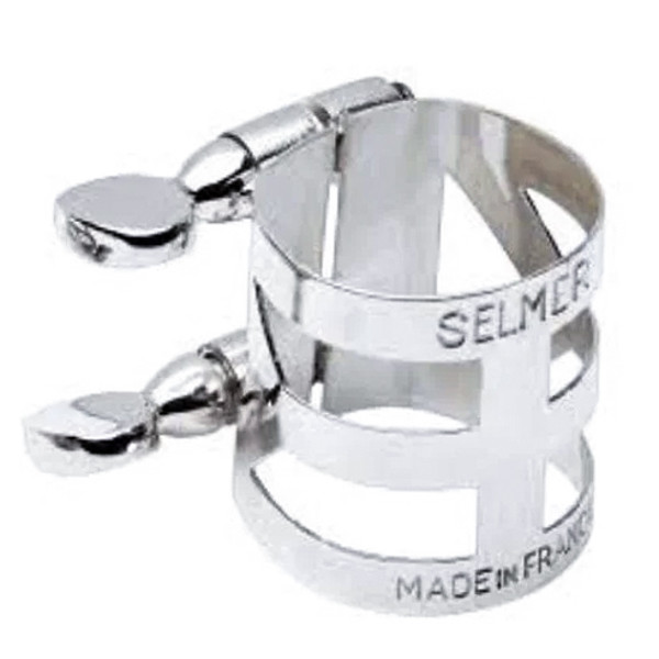 Ligature Tenorsaksofon Selmer Silver plated (til metallmunnstykker)