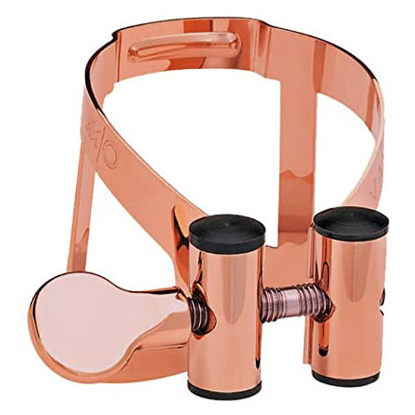 Ligature Barytonsaksofon Vandoren M/O Rose gold inkl Rørhette Plast