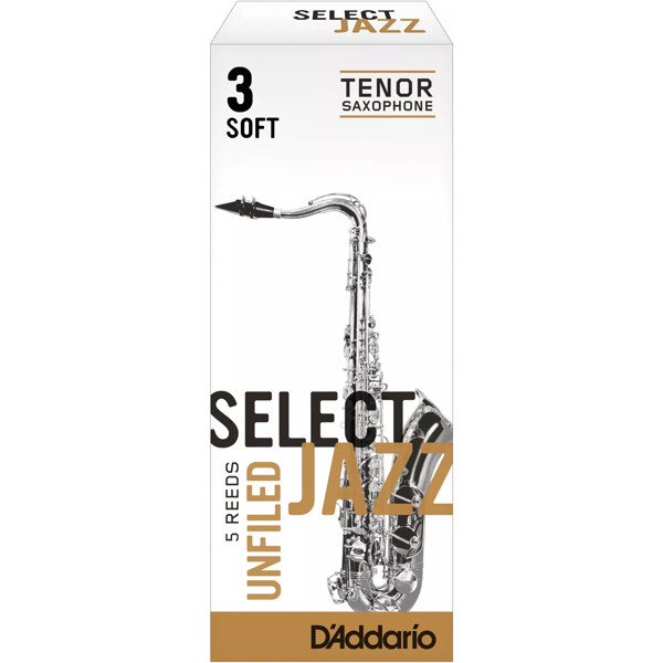 Tenorsaksofonrør Rico D'Addario Select Jazz Un-filed 3 Soft