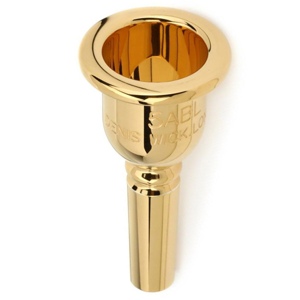 Munnstykke Trombone Denis Wick Heritage 5ABL, Forgyllet