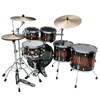 Slagverk Tama Starclassic Walnut/Birch WBS52RZS-MBR, 22 u/Stativer, Molten Brown Burst