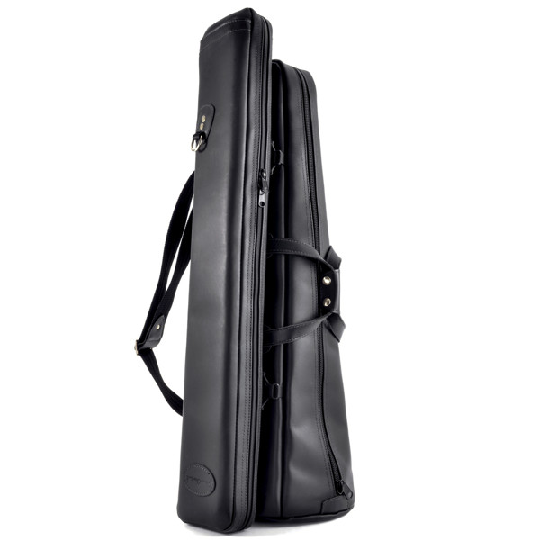 Gig Bag Trombone Tenor Medium Cronkhite 2-Piece Travel Black Leather