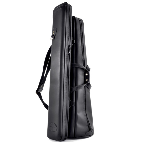 Gig Bag Trombone+Basstrombone Cronkhite Large Double Black Leather