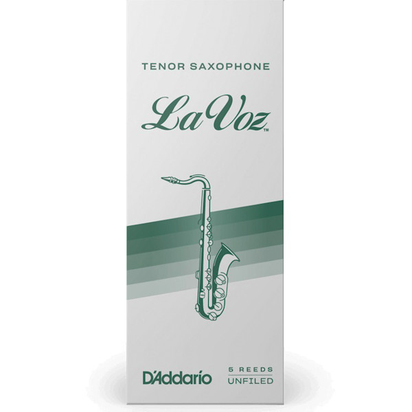 Tenorsaksofonrør La Voz D'Addario MD, Unfiled (5 pk)