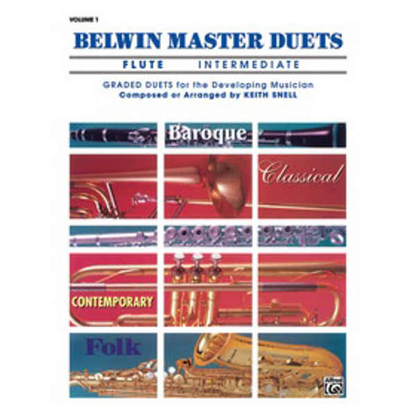 Belwin Master Duets Flute 1 Intermediate