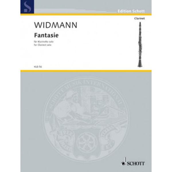 Fantasie for Clarinet Solo, Jörg Widmann