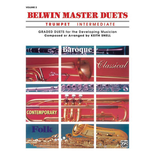 Belwin Master Duets Trumpet Intermediate Vol 2