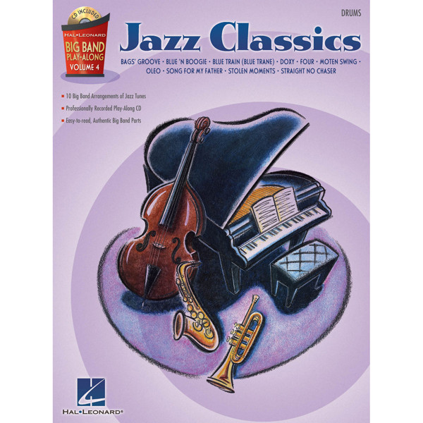 Jazz Classics Big Band Play-Along Volume 4, Drum Set