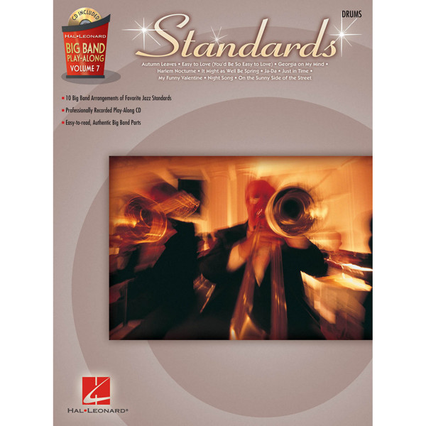 Standards: Big Band Play-Along Volume 7, Drum Set