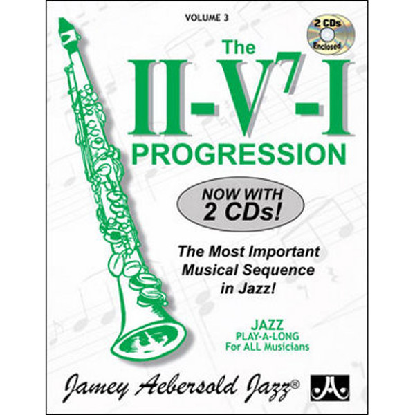 II-V7-I Progression, Vol 03. Aebersold Jazz Play-A-Long for ALL Musicians