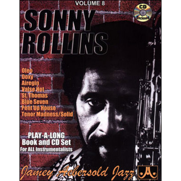 Sonny Rollins, Vol 08. Aebersold Jazz Play-A-Long for ALL Musicians
