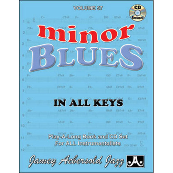 Minor Blues in All Keys, Vol 57. Aebersold Jazz Play-A-Long for ALL Musicians