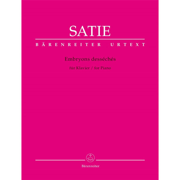 Embryons Dessèchès for piano av Satie