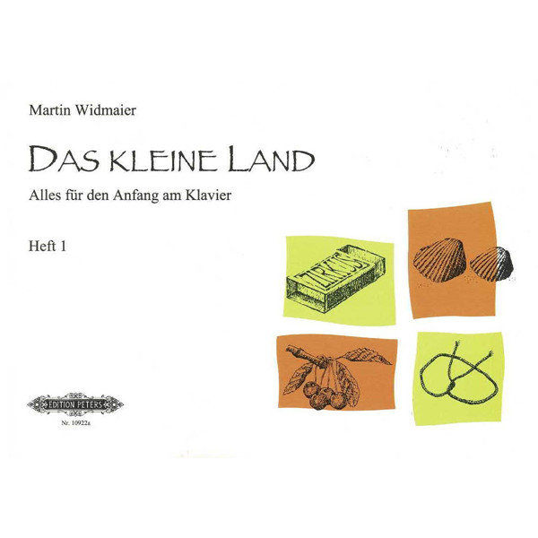 Das Kleine Land Heft 1, Martin Widmaier. Pianolærebok