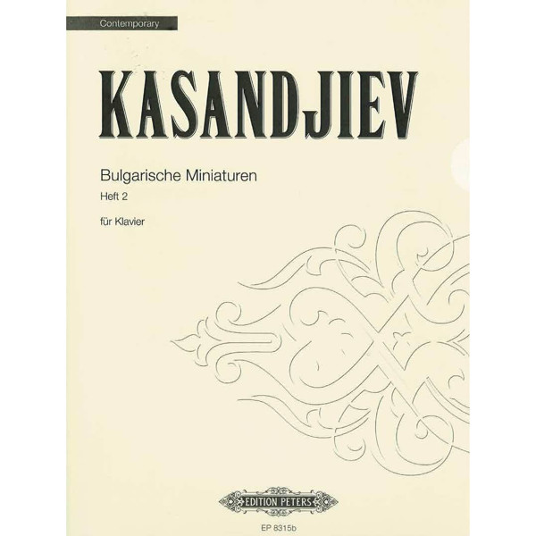 Bulgarian Miniatures, Volume 2, Wassil Kasandjiev - Piano Solo
