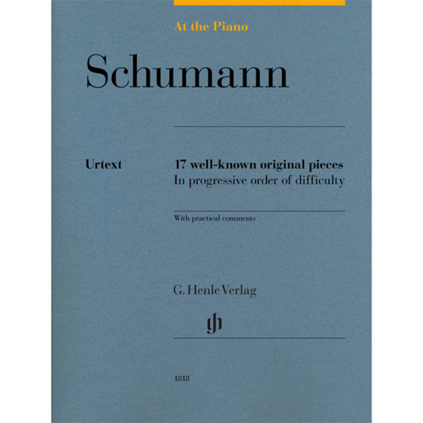 At the piano - Schumann. 17 well-known original pieces, Piano solo