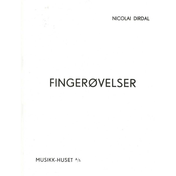 Fingerøvelser, Nicolai Dirdal - Piano
