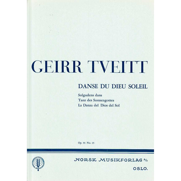 Danse Du Dieu Soleil, Geirr Tveitt. Piano