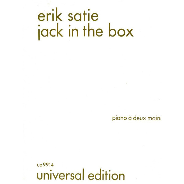 Jack in the Box - Satie - Piano