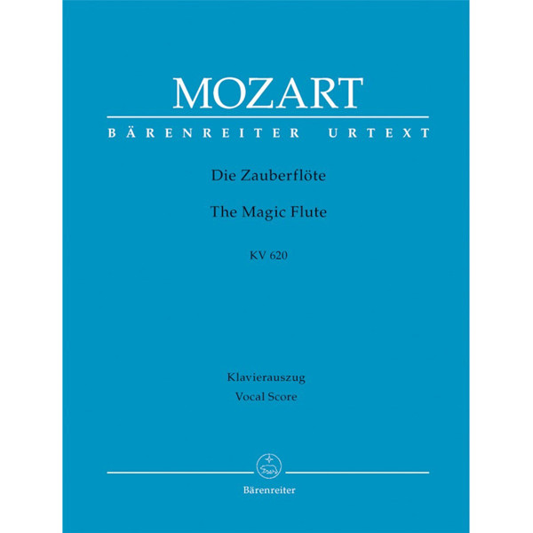 The Magic Flute KV620, Wolfgang Amadeus Mozart. Piano reduction/Vocal Score