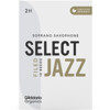Sopransaksofonrør D'Addario Organics Select Jazz Filed 2 Hard  (10 pk)