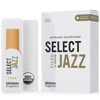 Sopransaksofonrør D'Addario Organics Select Jazz Filed 2 Medium  (10 pk)